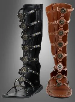 Sandalen Gladiator Schwarz Oder Braun