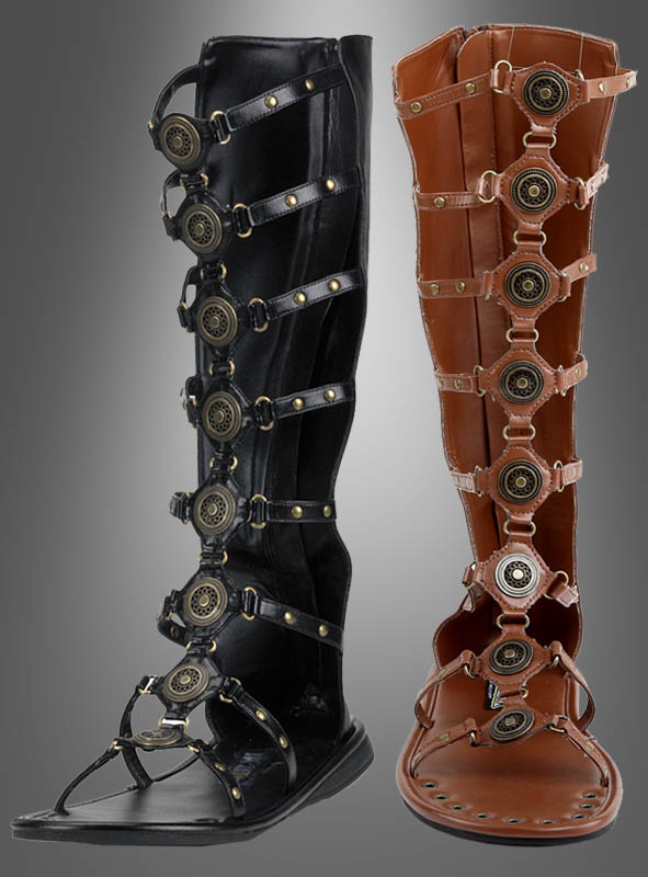 Sandalen Gladiator Schwarz Oder Braun 1 Sandalen Gladiator Schwarz Oder Braun