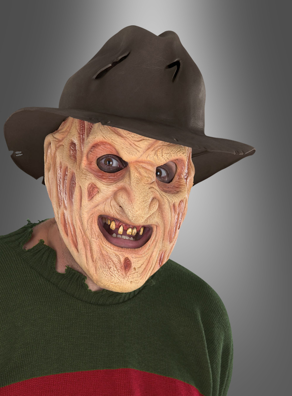 Deluxe Freddy Krueger Latex Maske 1 Deluxe Freddy Krueger Latex Maske