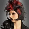 80er Jahre Punk Rockerin Perücke