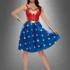 Klassisches Midi Wonder Woman Kostüm