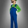 Luigi Aus Super Mario Kart Kinderkostüm