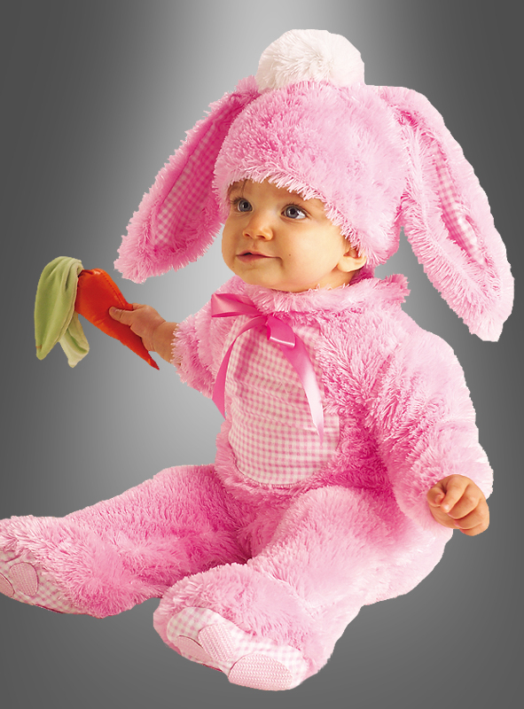Baby-Hase ROSA Strampelanzug 1 Baby-Hase ROSA Strampelanzug