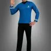 Star Trek Shirt Spock Blau