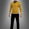 Star Trek Uniform Captain Kirk Shirt Gold