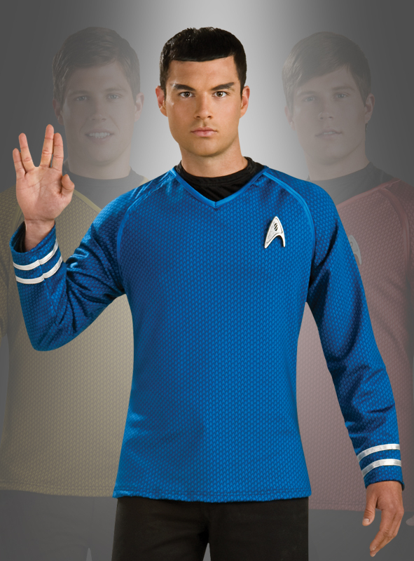 Star Trek Film XI Grand Heritage Shirt Blau Spock 1 Star Trek Film XI Grand Heritage Shirt Blau Spock