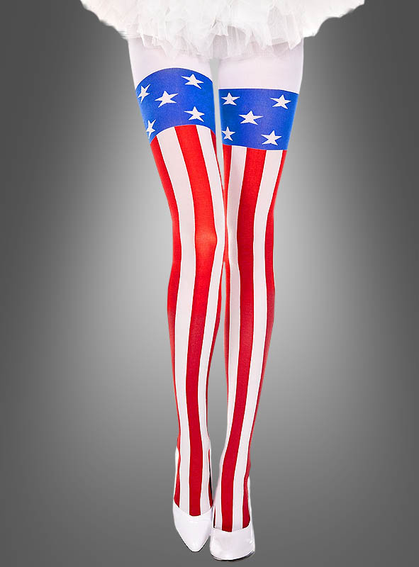 USA Strumpfhose Stars & Stripes 1 USA Strumpfhose Stars & Stripes