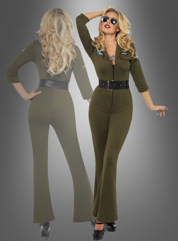 Original Top Gun Kostüm Für Damen 1 Original Top Gun Kostüm Für Damen