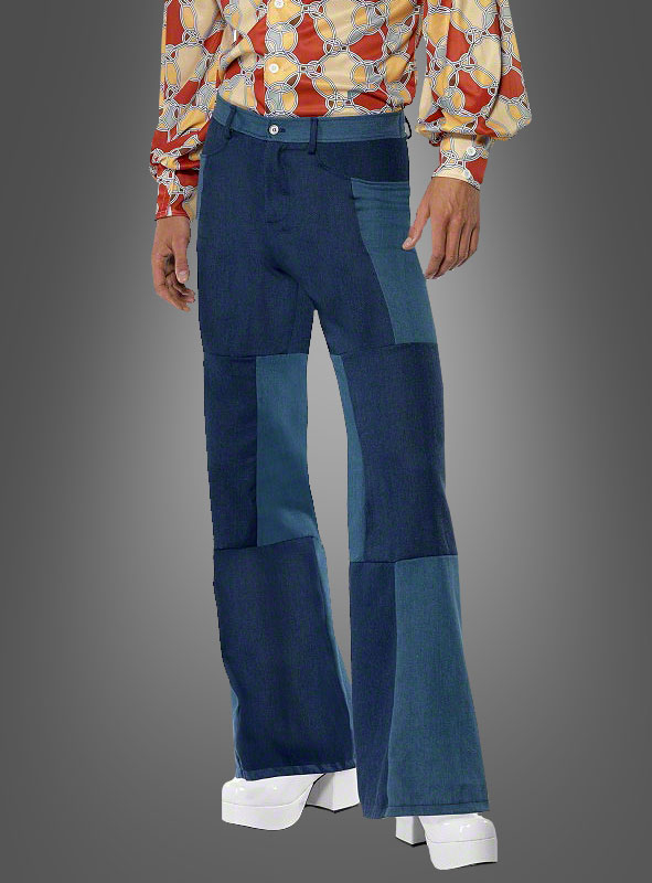 Patchwork Hose Jeansstoff 1 Patchwork Hose Jeansstoff