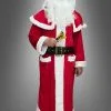 Weihnachtsmann Mantel Rot Mit Kapuze