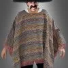 Mexikaner Poncho Deluxe S-XXXL