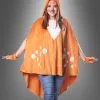 Kuschelweicher Reh Poncho S-XXXL