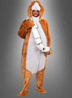 Kuscheliges Hamster Kostüm Plüschtier