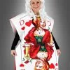 Spielkartenkostüm Herzdame Mit Krone