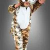 Deluxe Plüsch Tiger Kostüm Für Kinder