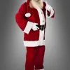 Weihnachtsmannkostüm 4-teilig