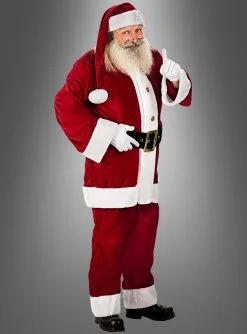Weihnachtsmannkostüm 4-teilig