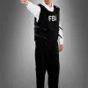 FBI Kostüm Herren Komplettkostüm