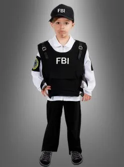 FBI Agent Kostüm Für Kinder