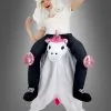 Trag Mich Kostüm Huckepack Einhorn