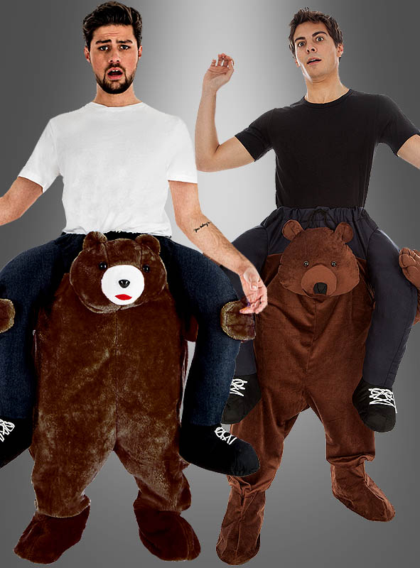 Bär Huckepackkostüm Braunbär 1 Bär Huckepackkostüm Braunbär