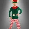 Weihnachtselfe Kinderkostüm