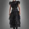 Wednesday Damen Ballkleid