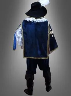 DELUXE Musketier Kostüm Dunkelblau -Günstiges Kostumhaus Geschäft 16 spekp10 pic3