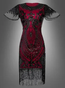 Kurzarm 20er Jahre Kleid Grace -Günstiges Kostumhaus Geschäft 172 104 pic4