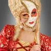 Barock Gesichtsmaske Mit Stab