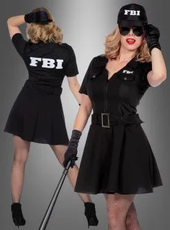 FBI Agentin Damenkostüm