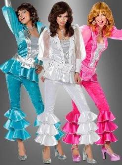 70er Jahre Disco Anzug Für Damen