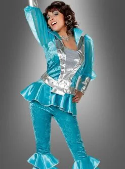 70er Jahre Disco Anzug Für Damen -Günstiges Kostumhaus Geschäft 177 4147 pic4