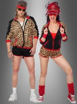 80er Damen Hot Pants Kostüm Leo Style -Günstiges Kostumhaus Geschäft 177 4748 pic3