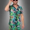 Tropisches Hawaii Set Hemd Und Shorts