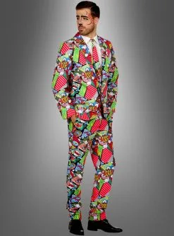 Pop Art Anzug Für Herren