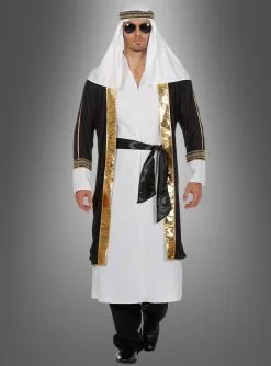 Scheich Mit Orientalischer Kopfbedeckung