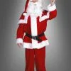 Hochwertiges Weihnachtsmannkostüm 4-teilig