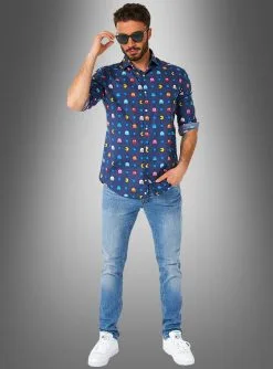 Pac Man Hemd OppoSuits -Günstiges Kostumhaus Geschäft 18 ossm 1006 pic3