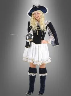 Premium Musketierkostüm Damen