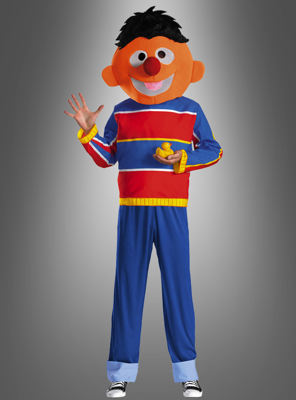 Retro Ernie Kostüm Sesamstraße 1 Retro Ernie Kostüm Sesamstraße