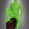 Grüner Speedsuit Spandexanzug