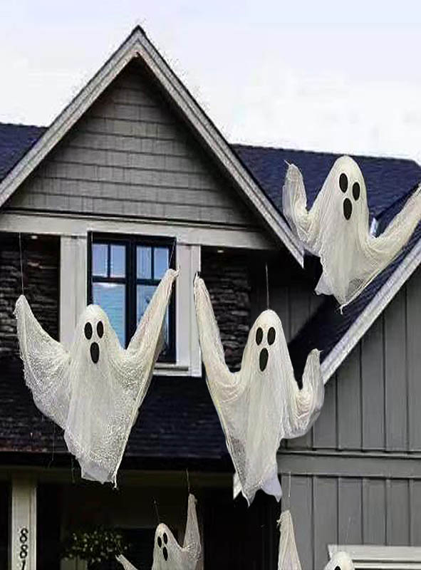 Fliegender Geist Halloweendeko 120x70cm 1 Fliegender Geist Halloweendeko 120x70cm