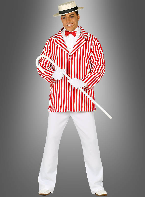 Sakko Rot-weiß Herrenkostüm 1 Sakko Rot-weiß Herrenkostüm