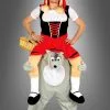 Carry Me Kostüm Rotkäppchen Auf Wolf