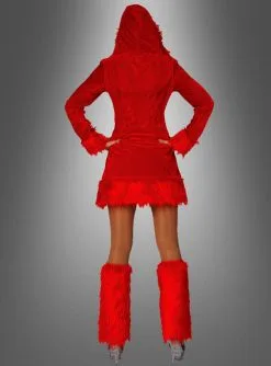 Rotes Teufelkleid Mit Stulpen -Günstiges Kostumhaus Geschäft 35 504226 pic3