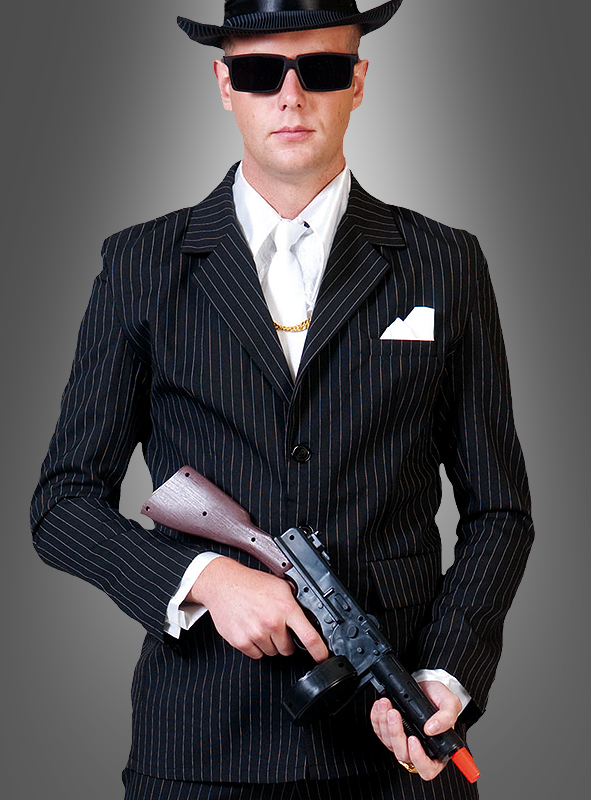 Al Capone Gangsterboss Kostüm 2 Al Capone Gangsterboss Kostüm – Bild 2