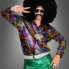 Disco Fever Rainbow Glitter Hemd