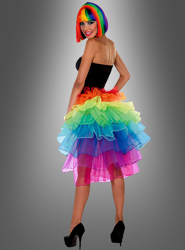 Regenbogen Rockteil Tournüre
