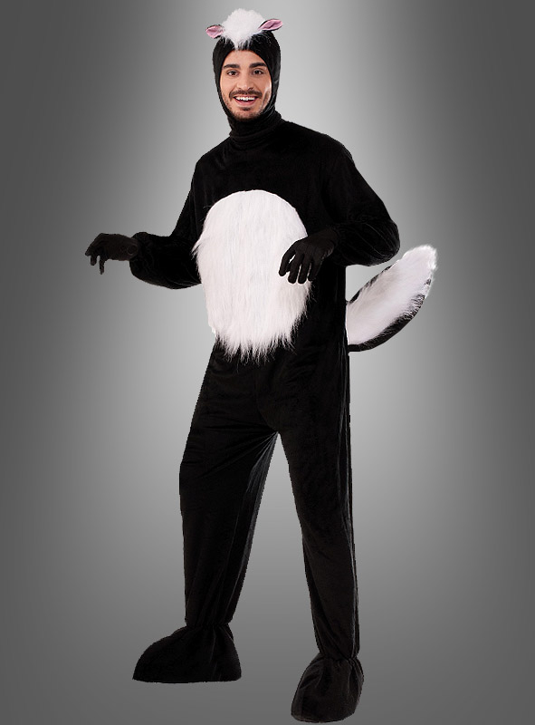 Stinktier Herrenkostüm 1 Stinktier Herrenkostüm